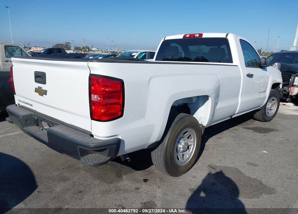 2018 CHEVROLET SILVERADO 1500 WT VIN: 1GCNCNEH2JZ298718