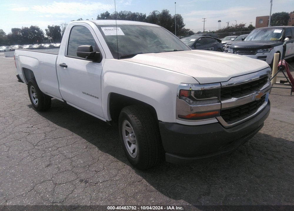 2018 CHEVROLET SILVERADO 1500 WT VIN: 1GCNCNEH2JZ298718