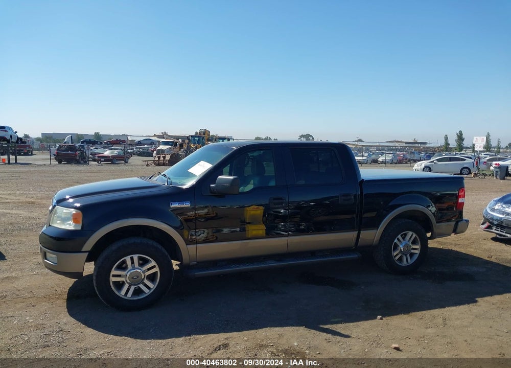 2005 FORD F-150 LARIAT/XLT VIN: 1FTPW12535FA54778