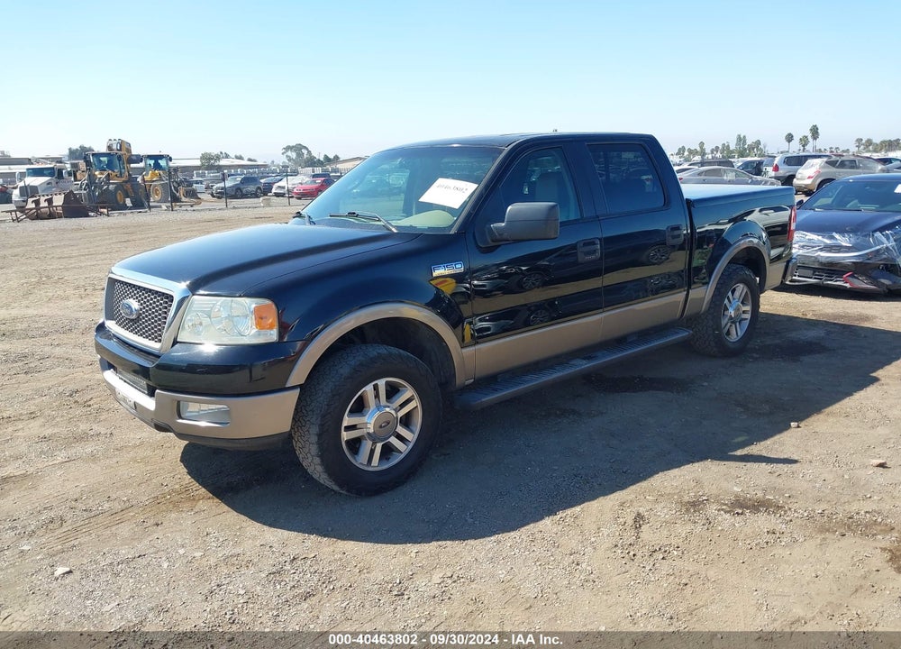 2005 FORD F-150 LARIAT/XLT VIN: 1FTPW12535FA54778