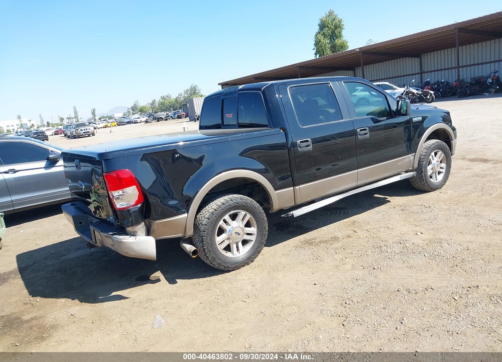 2005 FORD F-150 LARIAT/XLT VIN: 1FTPW12535FA54778