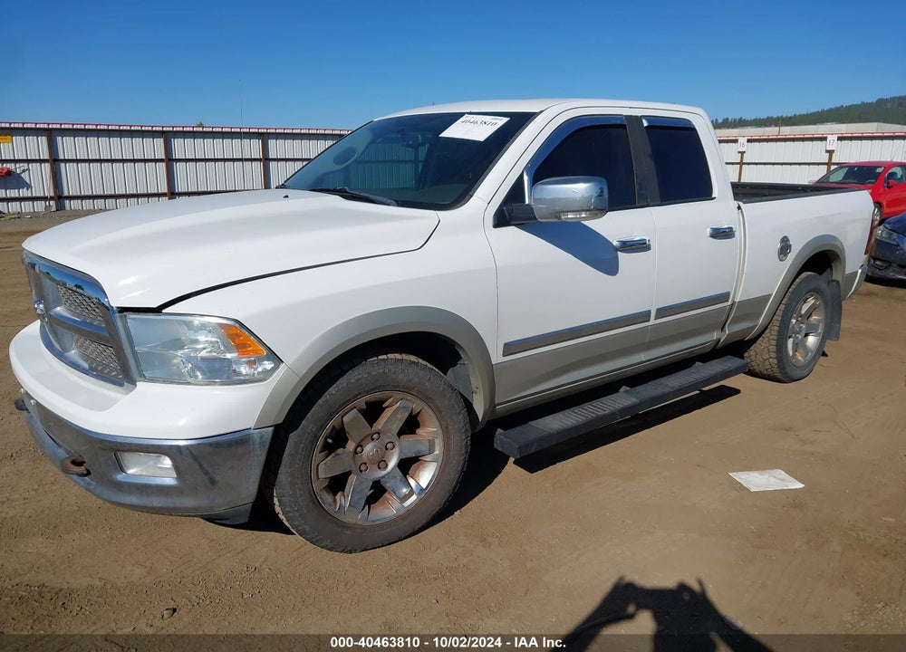 2010 DODGE RAM 1500 LARAMIE VIN: 1D7RV1GT7AS127676