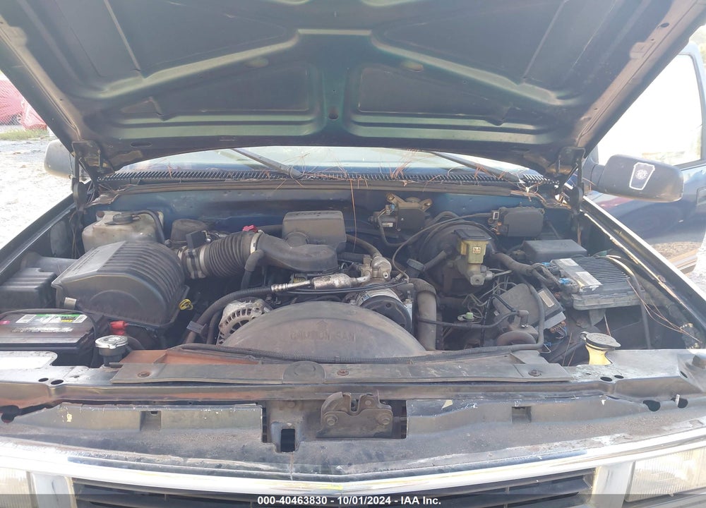 1998 CHEVROLET C1500 FLEETSIDE VIN: 2GCEC19M8W1119596