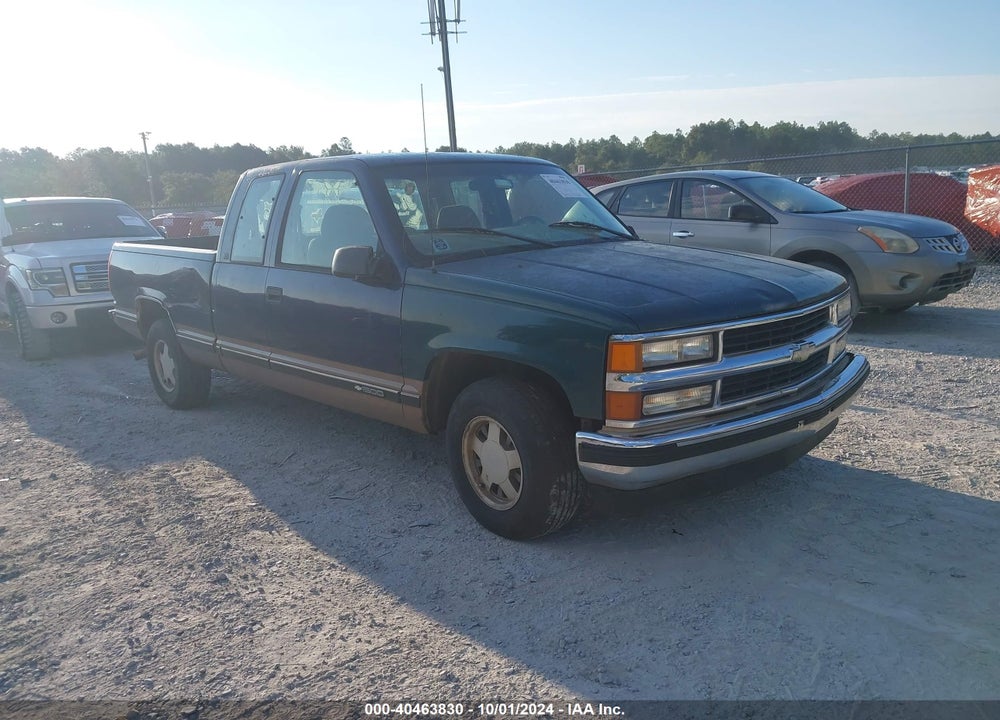 1998 CHEVROLET C1500 FLEETSIDE VIN: 2GCEC19M8W1119596