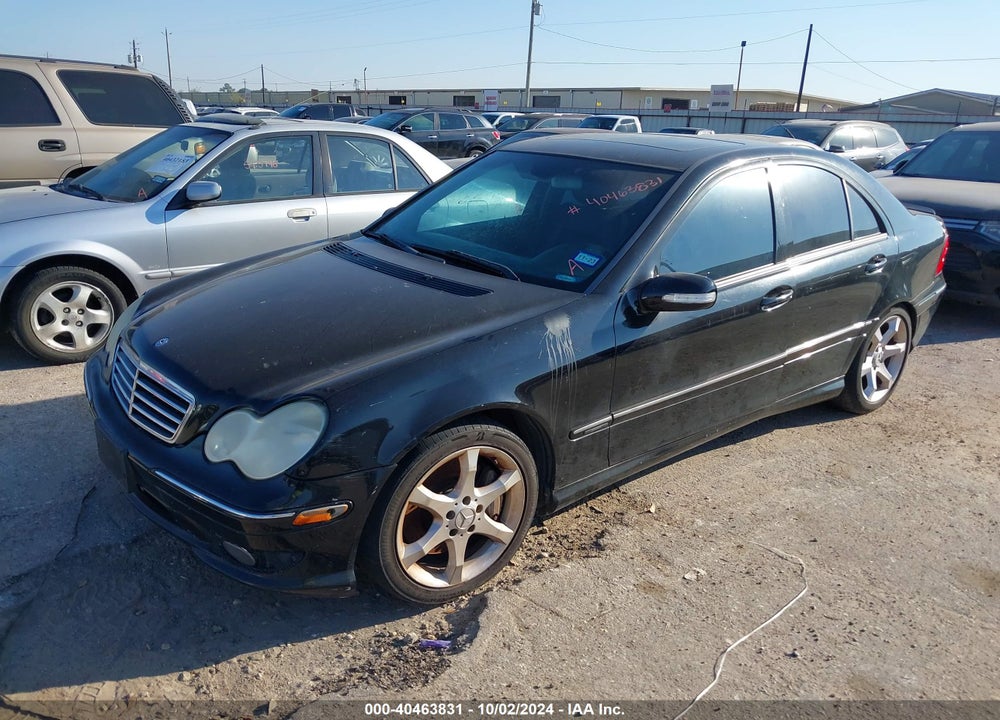 2007 MERCEDES-BENZ C 230 SPORT VIN: WDBRF52HX7A956966