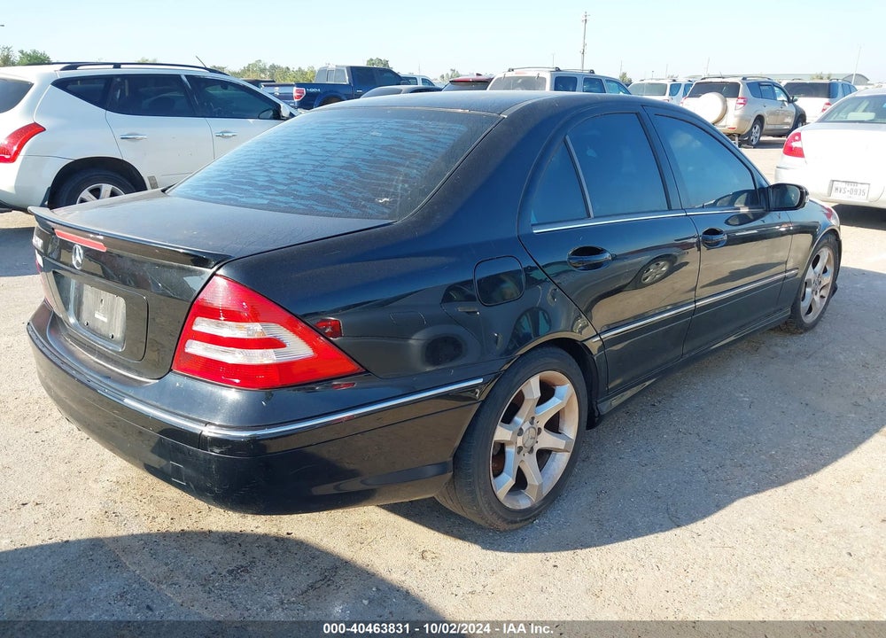2007 MERCEDES-BENZ C 230 SPORT VIN: WDBRF52HX7A956966