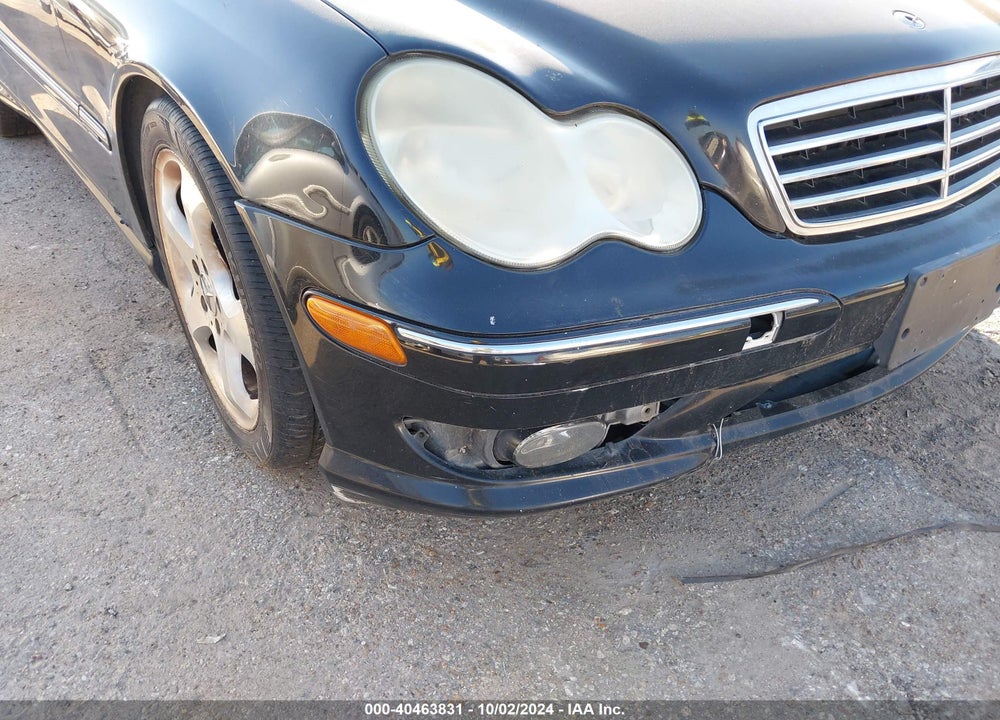 2007 MERCEDES-BENZ C 230 SPORT VIN: WDBRF52HX7A956966