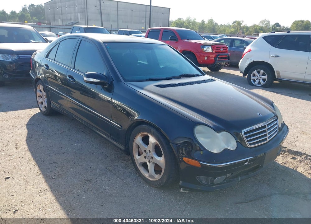 2007 MERCEDES-BENZ C 230 SPORT VIN: WDBRF52HX7A956966