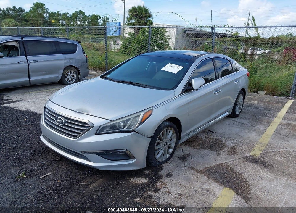 2015 HYUNDAI SONATA LIMITED VIN: 5NPE34AF4FH060088