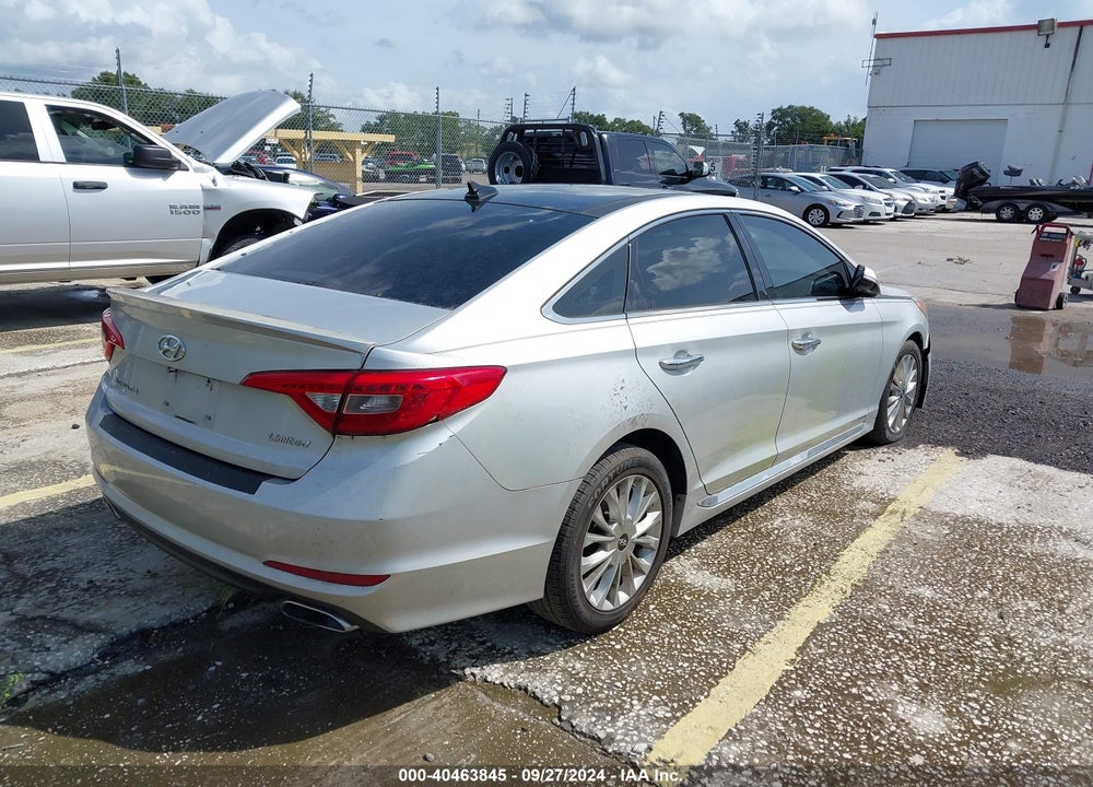 2015 HYUNDAI SONATA LIMITED VIN: 5NPE34AF4FH060088