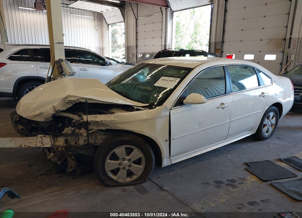 2009 CHEVROLET IMPALA LT VIN: 2G1WT57N591310963