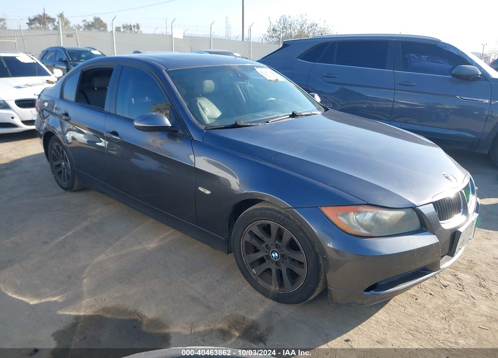 2007 BMW 328I VIN: WBAVA37567NL15787