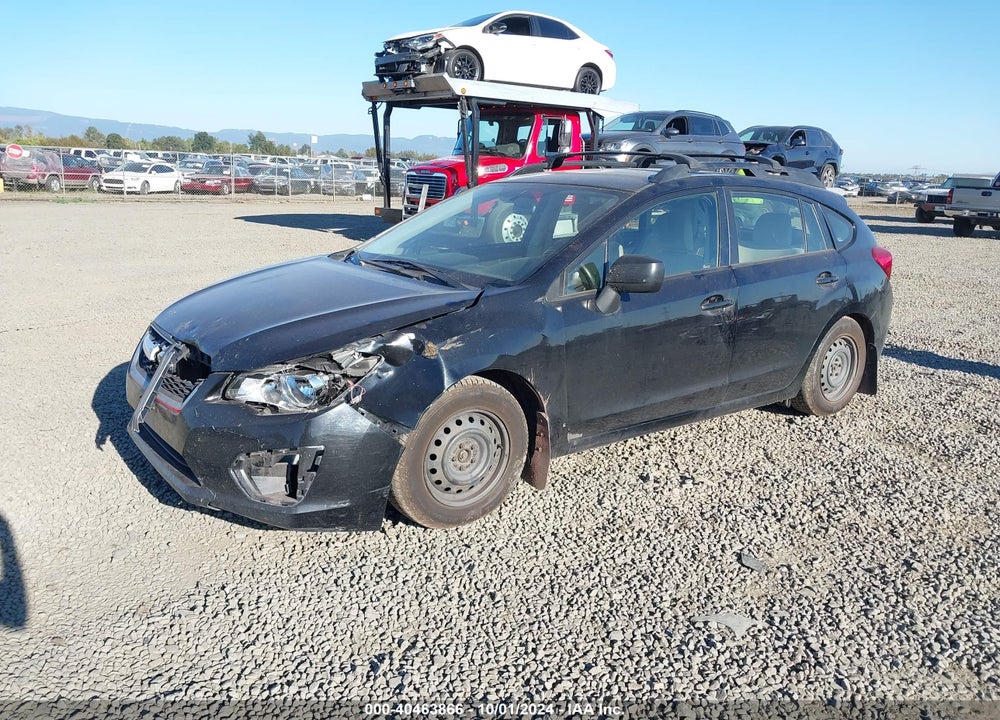 2013 SUBARU IMPREZA 2.0I VIN: JF1GPAA61D2891208