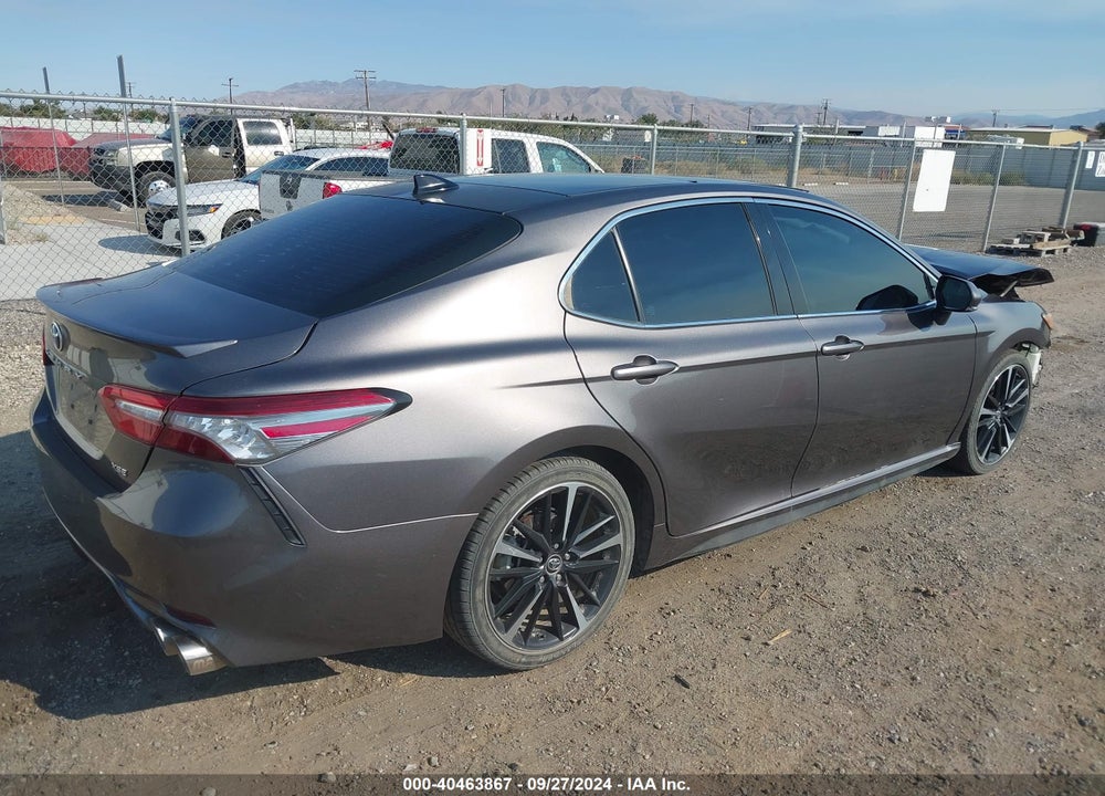 2019 TOYOTA CAMRY XSE V6 VIN: 4T1BZ1HK5KU508451