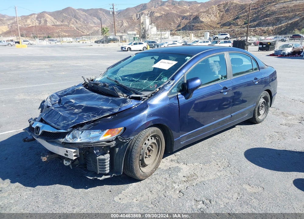 2010 HONDA CIVIC LX VIN: 19XFA1F55AE026599