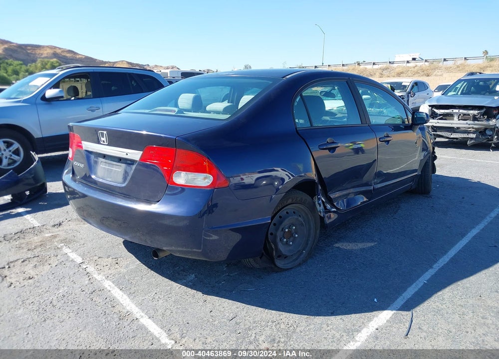 2010 HONDA CIVIC LX VIN: 19XFA1F55AE026599