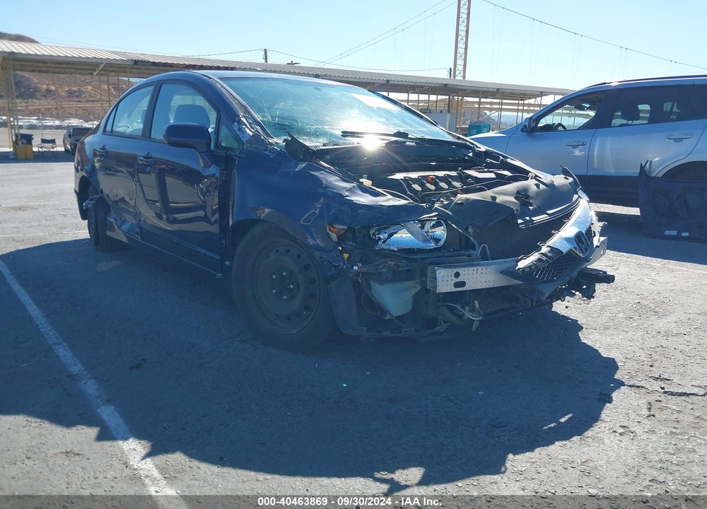 2010 HONDA CIVIC LX VIN: 19XFA1F55AE026599
