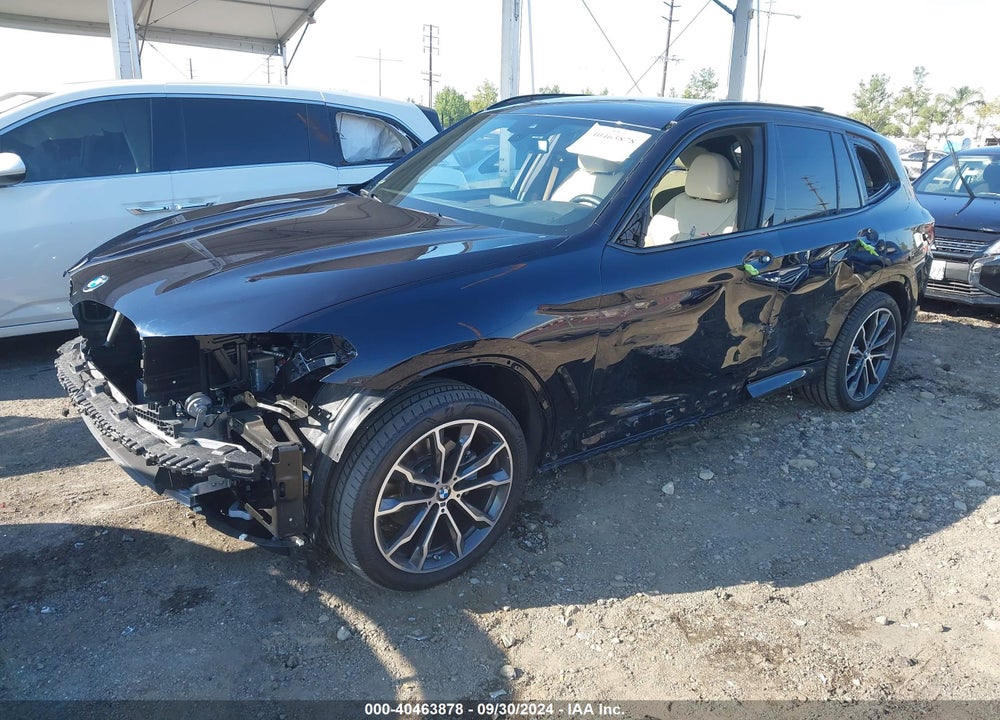 2022 BMW X3 SDRIVE30I VIN: 5UX43DP0XN9M21442
