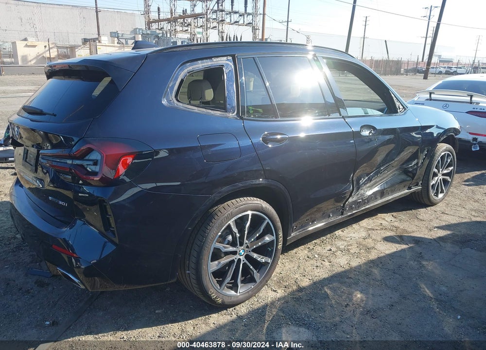 2022 BMW X3 SDRIVE30I VIN: 5UX43DP0XN9M21442