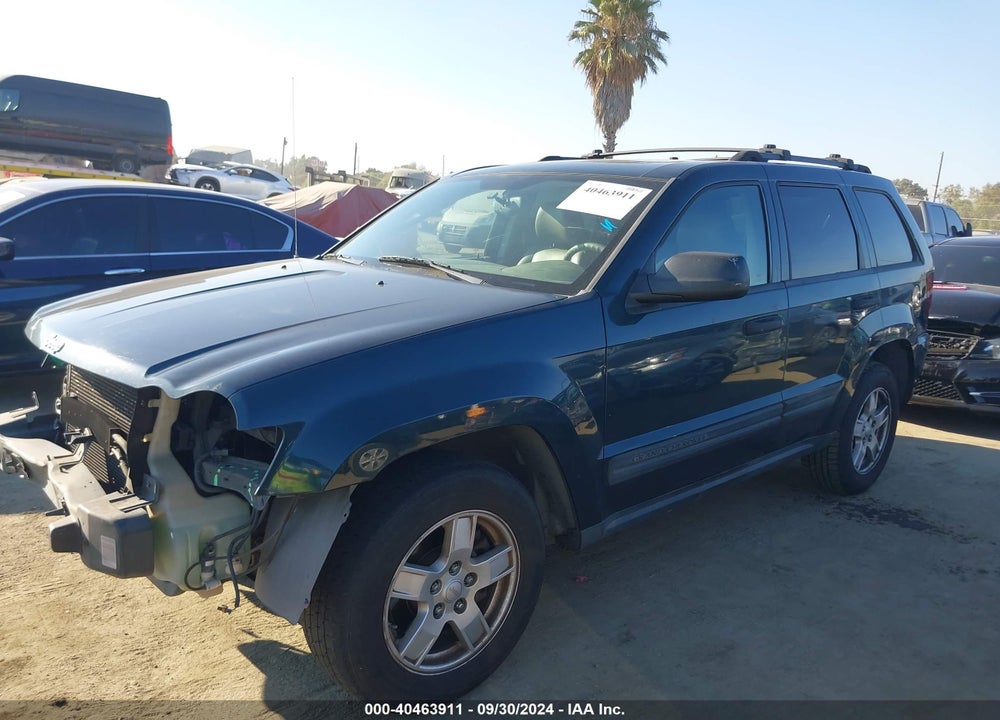 2005 JEEP GRAND CHEROKEE LAREDO VIN: 1J4GR48K55C514623