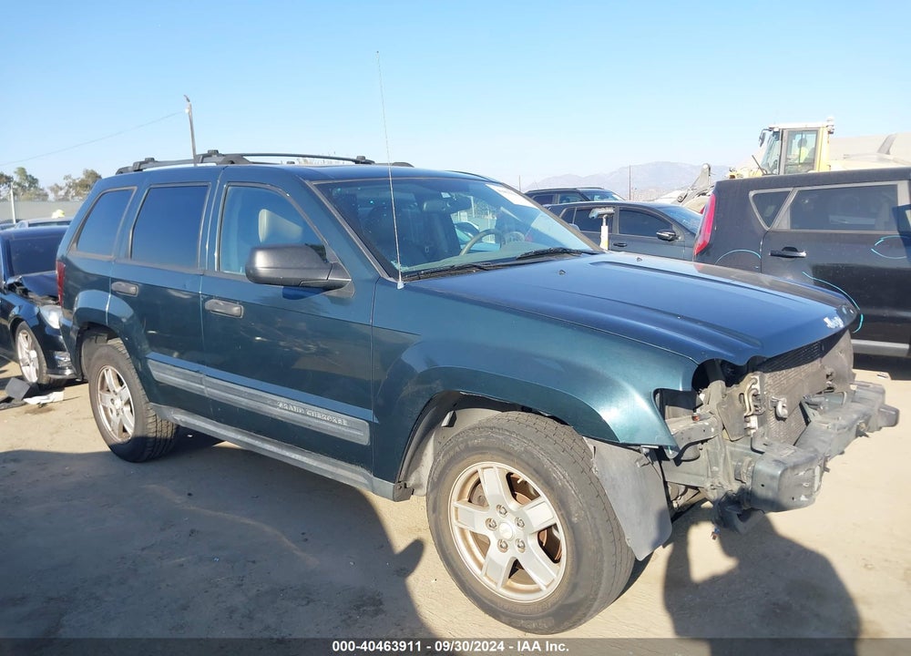 2005 JEEP GRAND CHEROKEE LAREDO VIN: 1J4GR48K55C514623