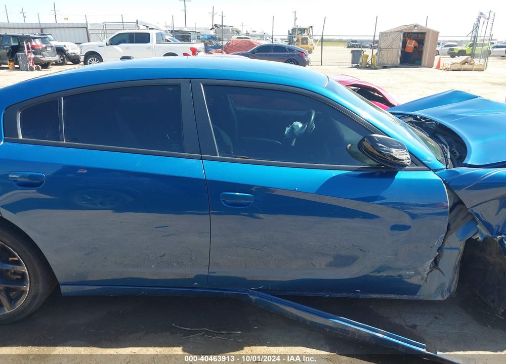 2021 DODGE CHARGER SXT RWD VIN: 2C3CDXBG4MH616388