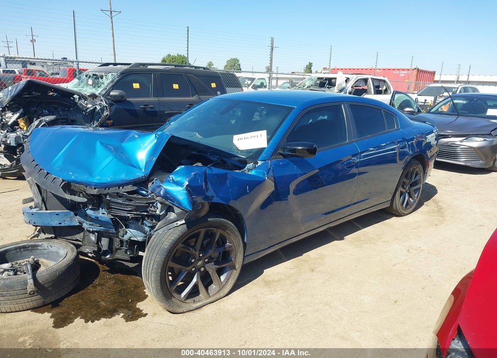 2021 DODGE CHARGER SXT RWD VIN: 2C3CDXBG4MH616388