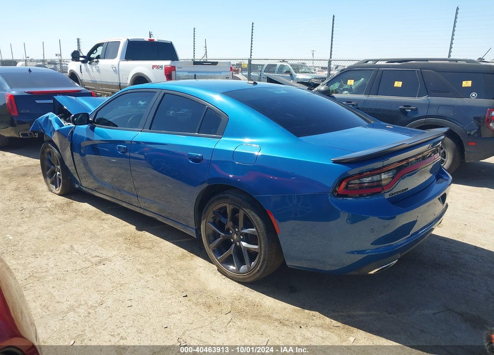 2021 DODGE CHARGER SXT RWD VIN: 2C3CDXBG4MH616388