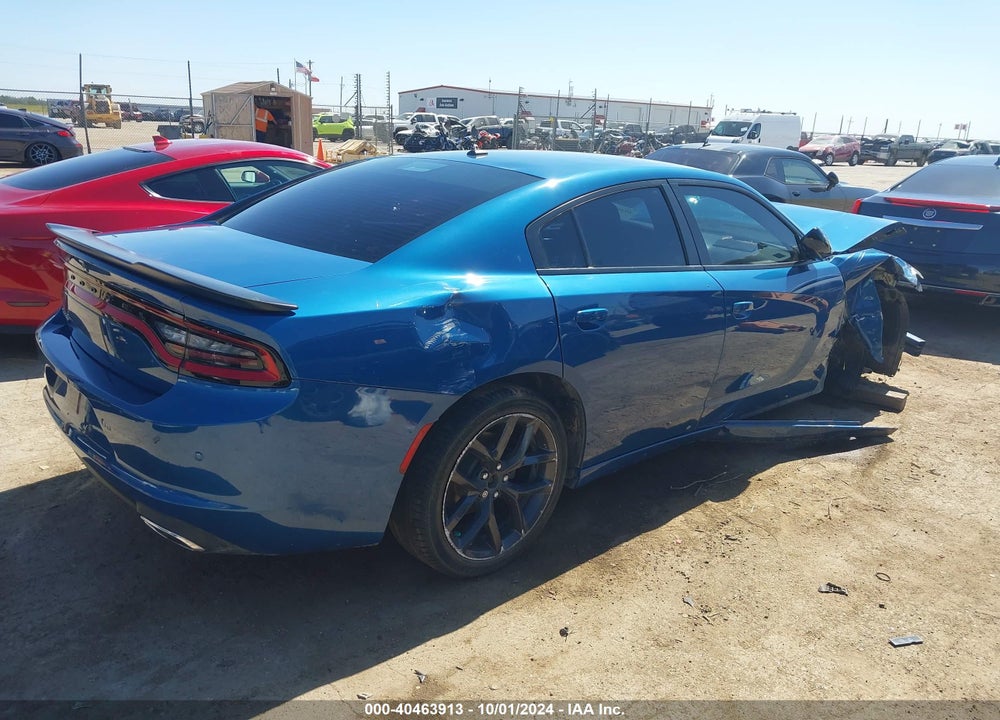 2021 DODGE CHARGER SXT RWD VIN: 2C3CDXBG4MH616388