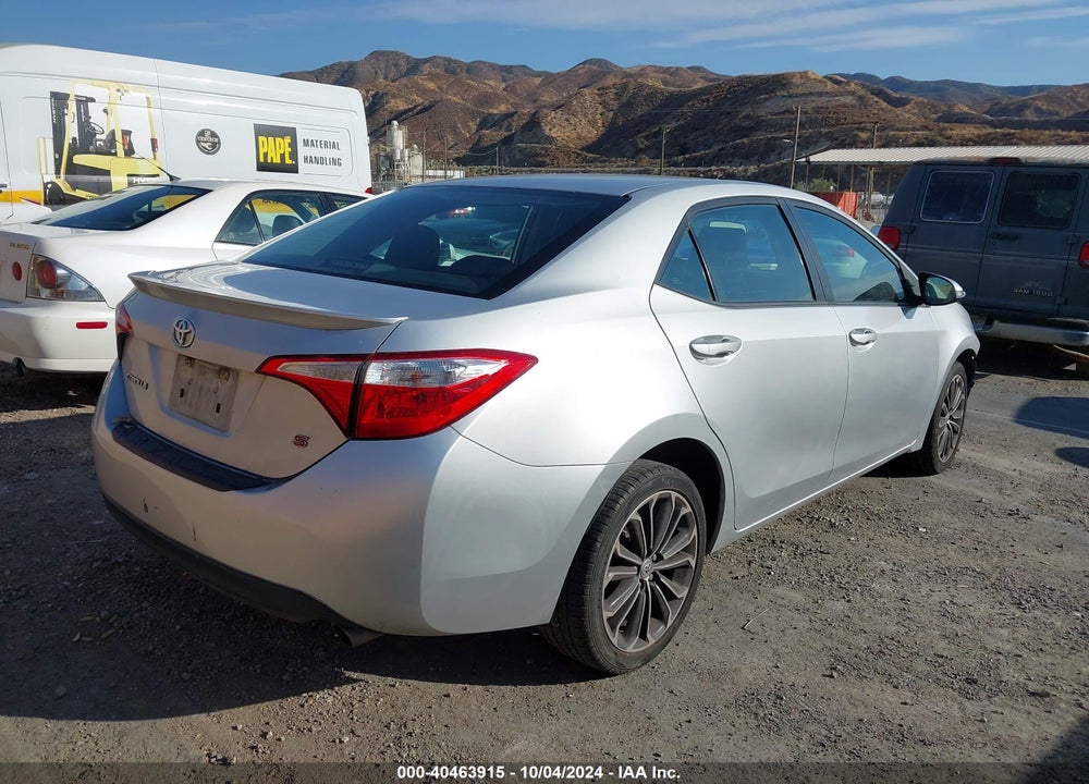 2016 TOYOTA COROLLA S PLUS VIN: 5YFBURHE0GP373413