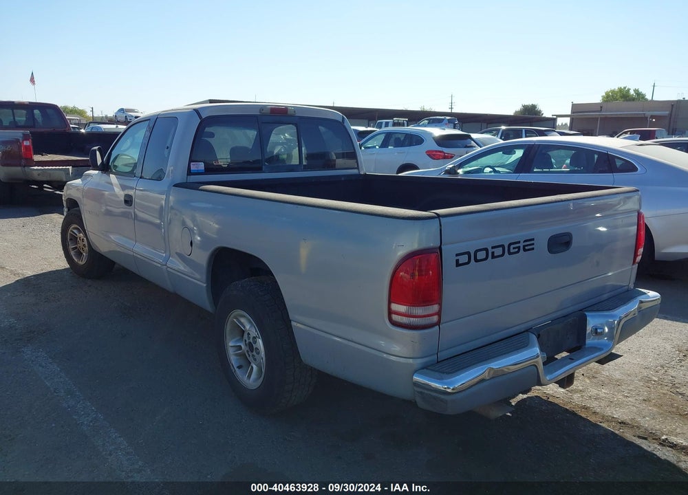 2000 DODGE DAKOTA SLT/SPORT VIN: 1B7GL22N9YS639911