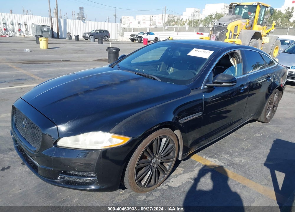 2011 JAGUAR XJ SUPERCHARGED VIN: SAJWA1GE1BMV16220