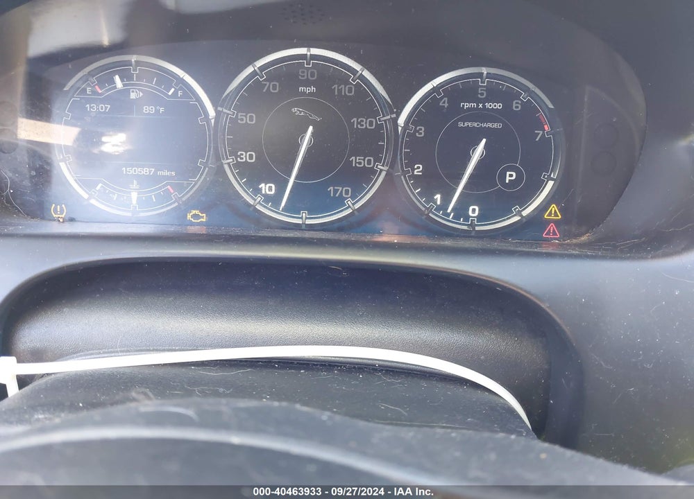 2011 JAGUAR XJ SUPERCHARGED VIN: SAJWA1GE1BMV16220