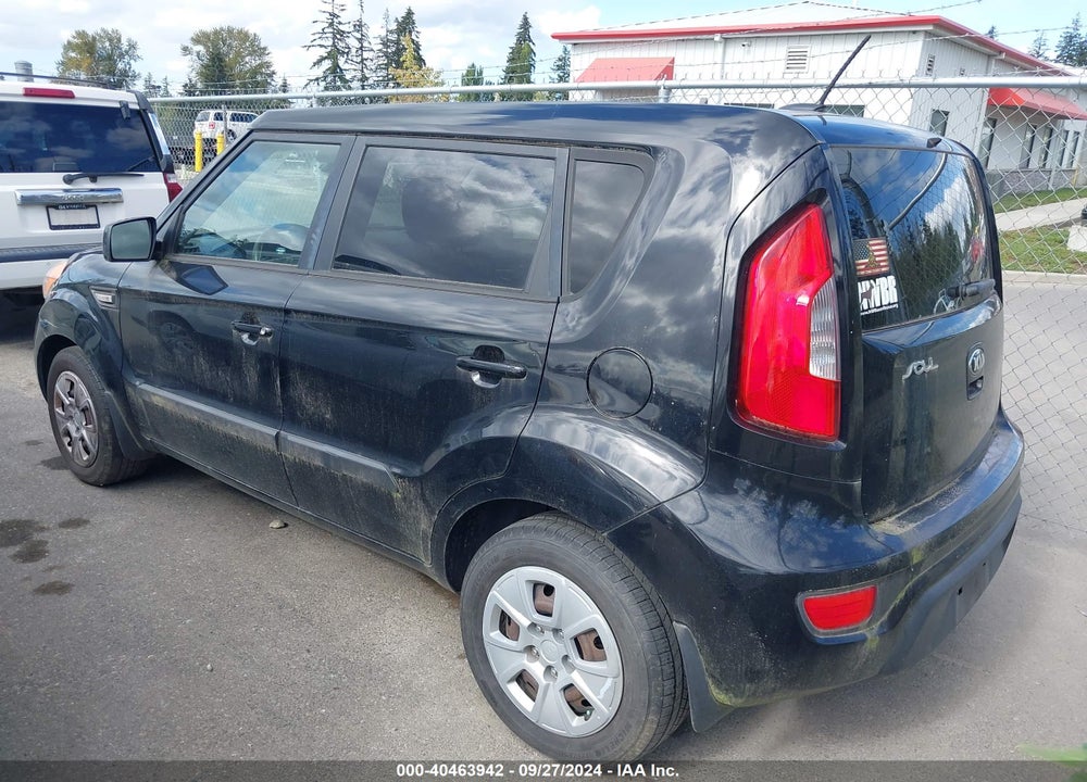 2013 KIA SOUL VIN: KNDJT2A51D7623061