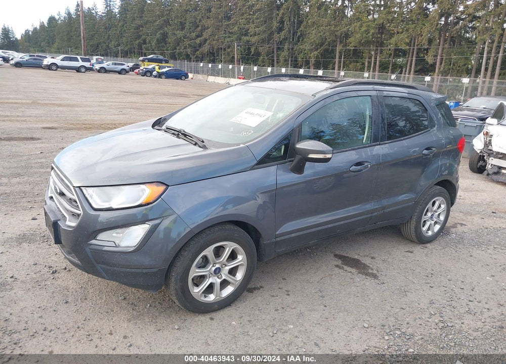 2020 FORD ECOSPORT SE VIN: MAJ3S2GE6LC340458