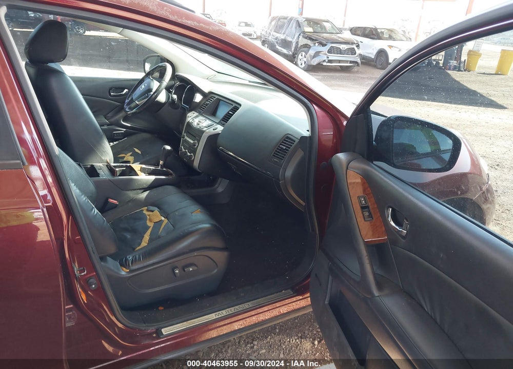 2009 NISSAN MURANO LE VIN: JN8AZ18W89W161459