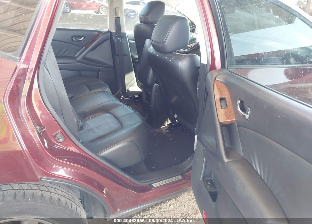 2009 NISSAN MURANO LE VIN: JN8AZ18W89W161459