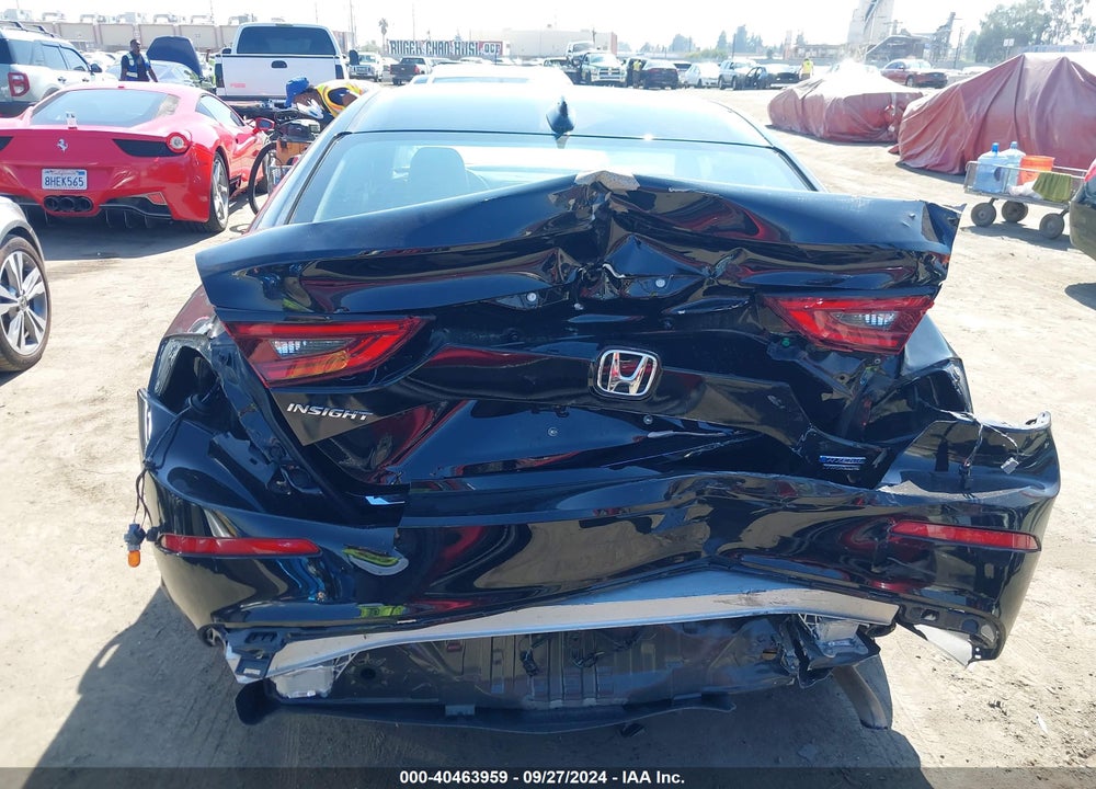 2022 HONDA INSIGHT TOURING VIN: 19XZE4F99NE001720