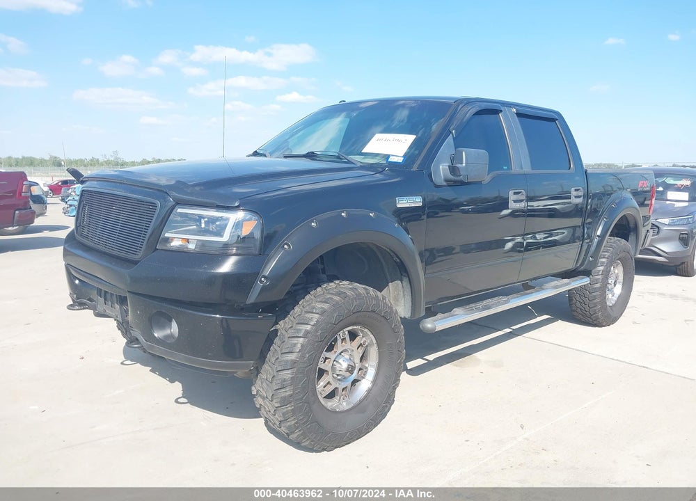 2008 FORD F-150 60TH ANNIVERSARY/FX4/KING RANCH/LARIAT/XLT VIN: 1FTPW14V48FB81654