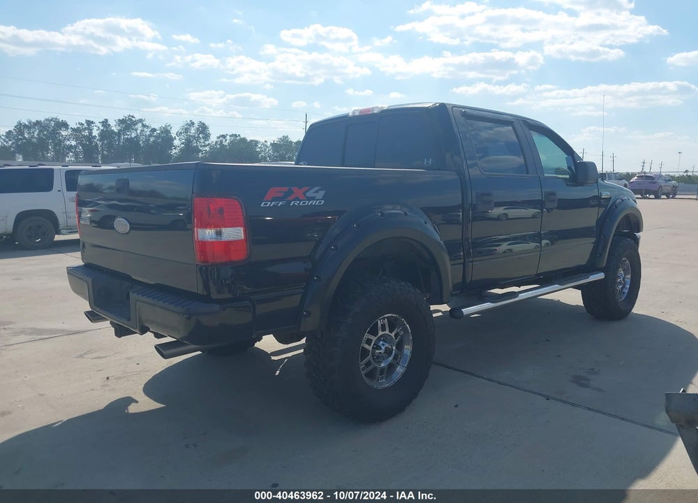 2008 FORD F-150 60TH ANNIVERSARY/FX4/KING RANCH/LARIAT/XLT VIN: 1FTPW14V48FB81654