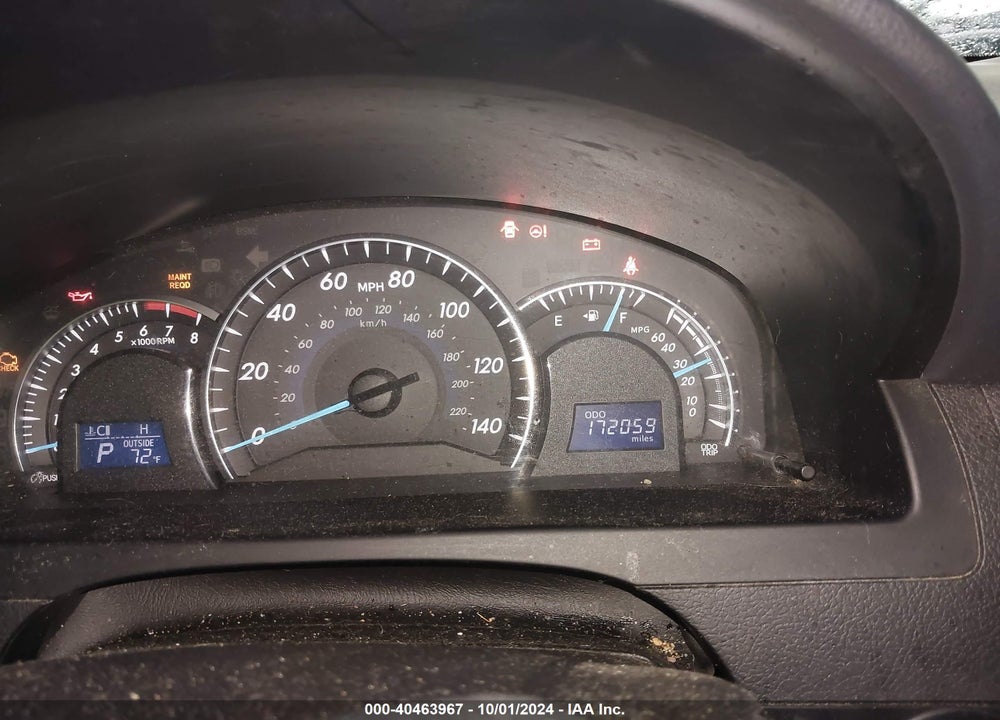 2014 TOYOTA CAMRY XLE VIN: 4T1BF1FK2EU450119