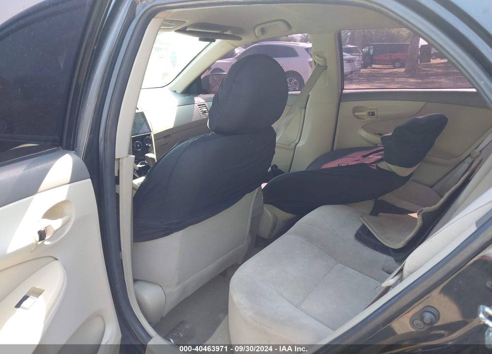 2009 TOYOTA COROLLA LE VIN: 2T1BU40E59C187562