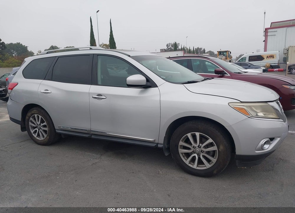 2013 NISSAN PATHFINDER SL VIN: 5N1AR2MN9DC606229