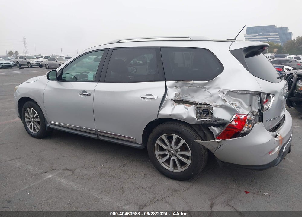2013 NISSAN PATHFINDER SL VIN: 5N1AR2MN9DC606229
