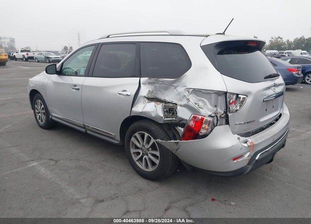 2013 NISSAN PATHFINDER SL VIN: 5N1AR2MN9DC606229