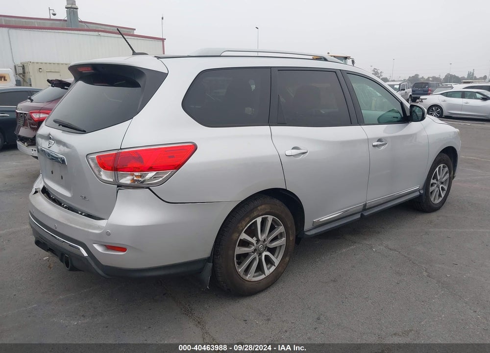 2013 NISSAN PATHFINDER SL VIN: 5N1AR2MN9DC606229