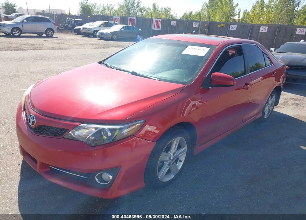 2014 TOYOTA CAMRY SE VIN: 4T1BF1FK7EU786834