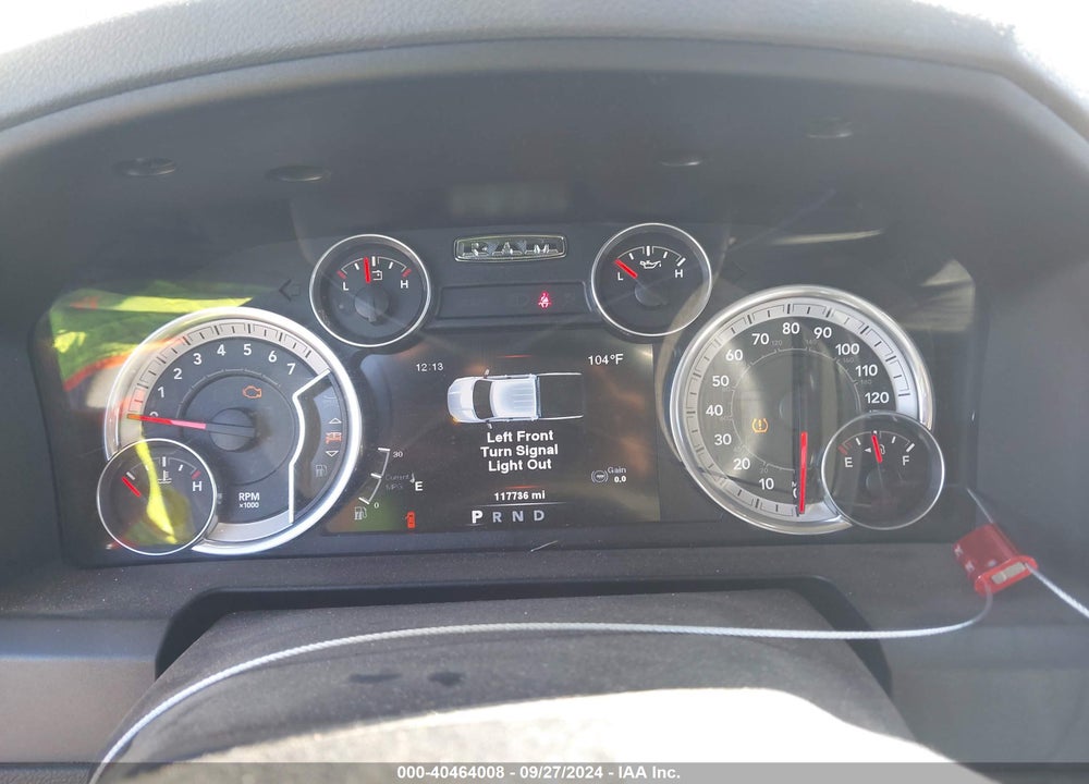 2014 RAM 1500 BIG HORN VIN: 1C6RR6GG9ES205919