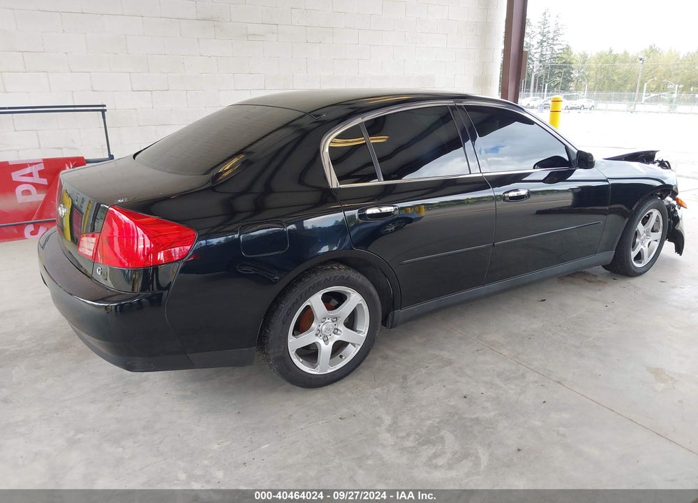2003 INFINITI G35 BASE W/6 SPEED MANUAL VIN: JNKCV51E43M318222