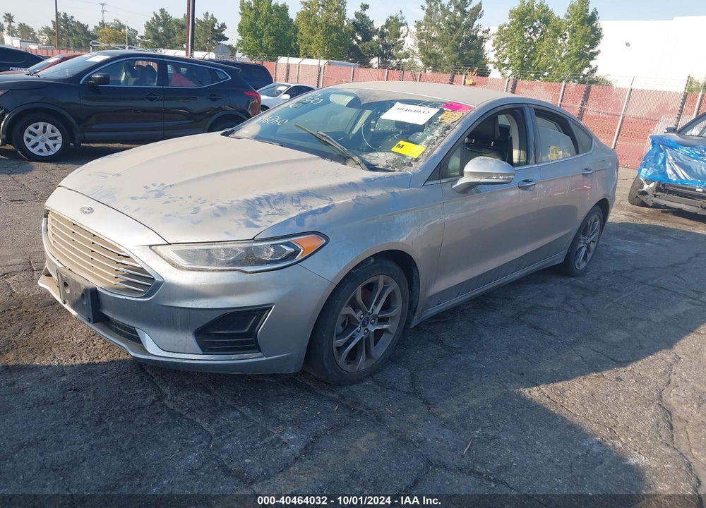 2020 FORD FUSION SEL VIN: 3FA6P0CD7LR196260